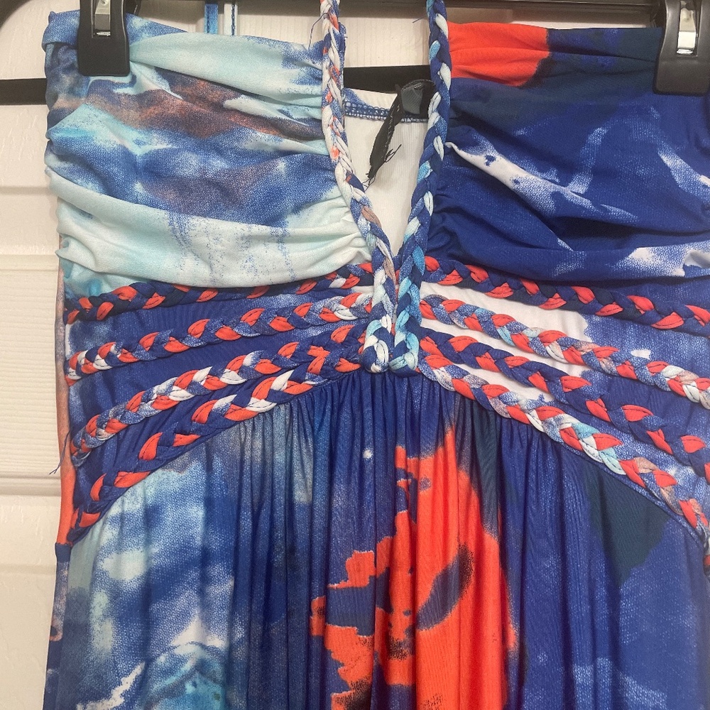 Boho halter dress